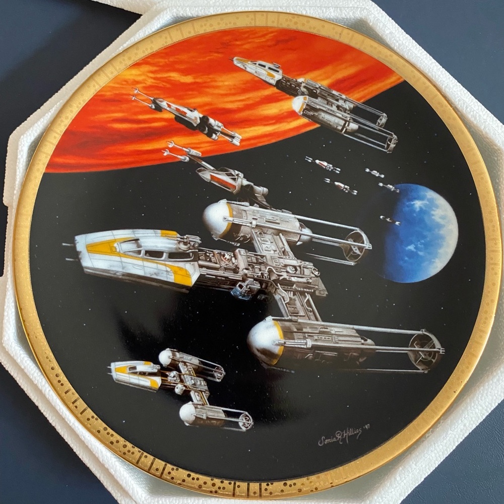 Hamilton Collection Star Wars collectors plate